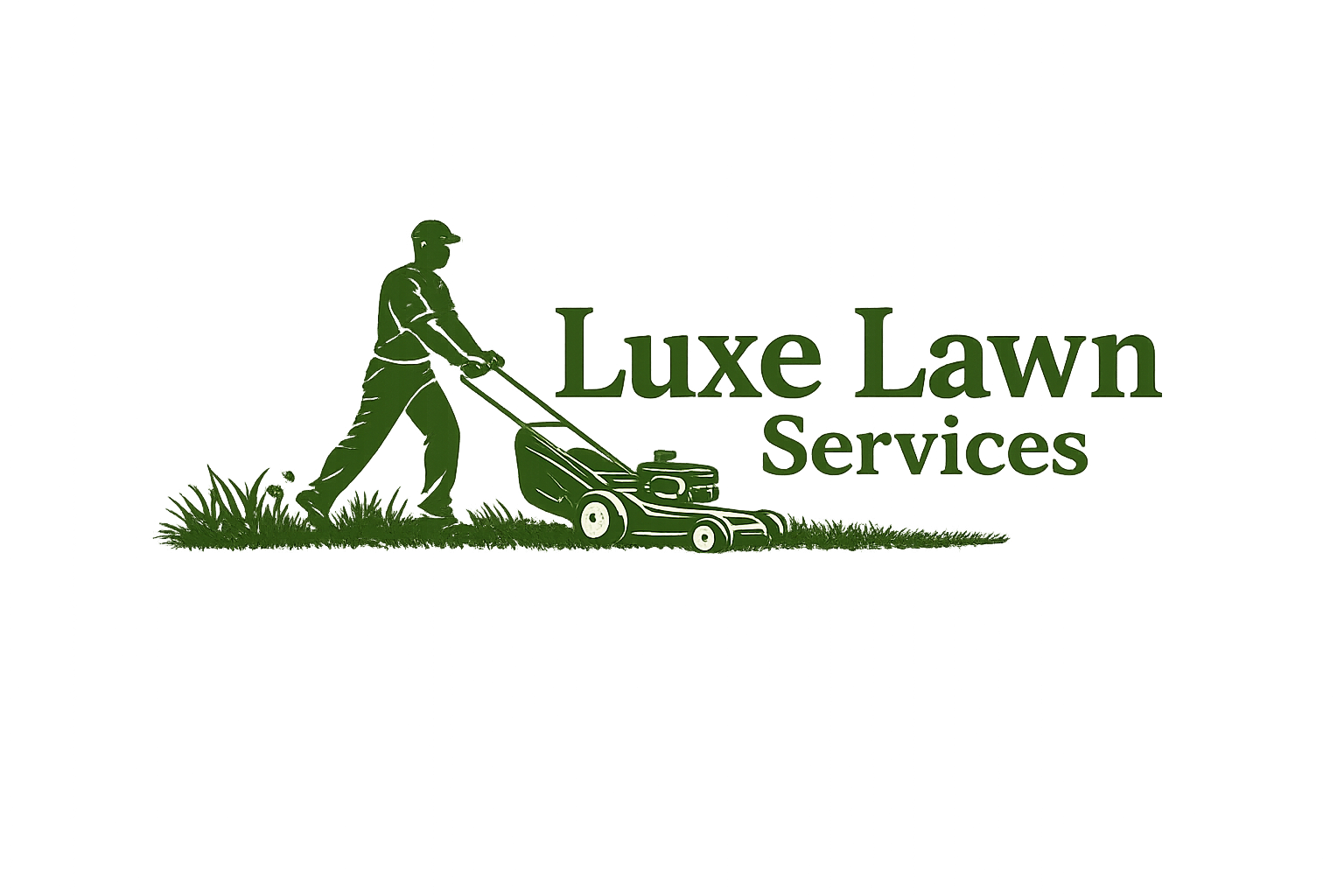 Luxe Lawn Services Logo